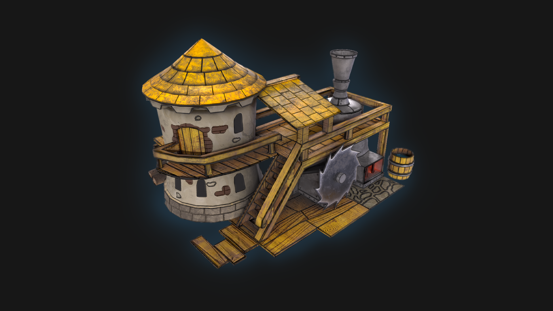 fantasy sawmill
