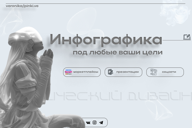 Инфографика/карточки товаров для маркетплейсов