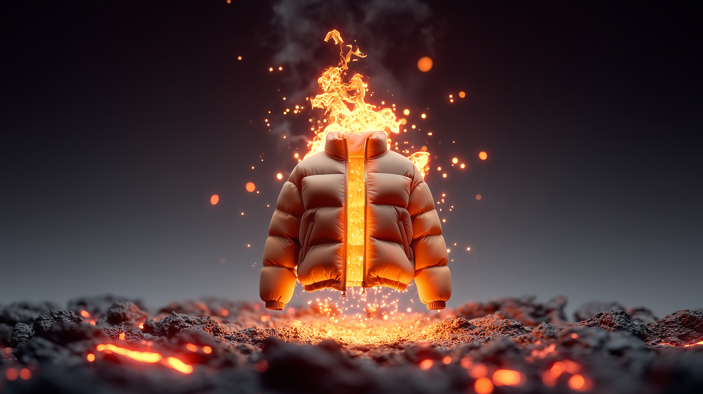 Nivora shorts (fire)
