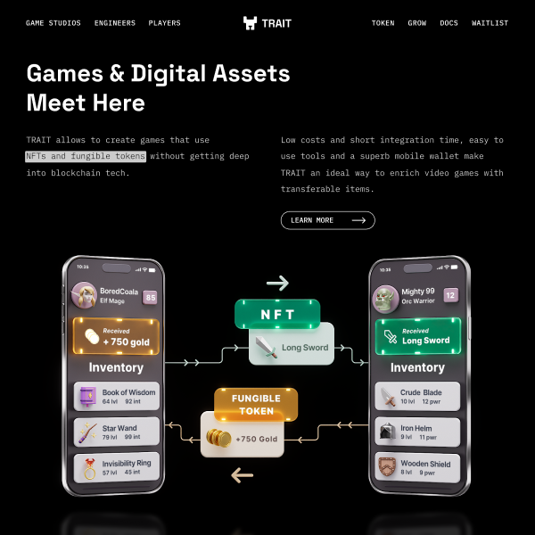 Дизайн сайта и авторские 3D иллюстрации для Crypto/NFT стартапа (1)