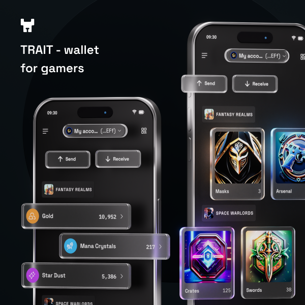 Crypto/NFT кошелек для геймеров