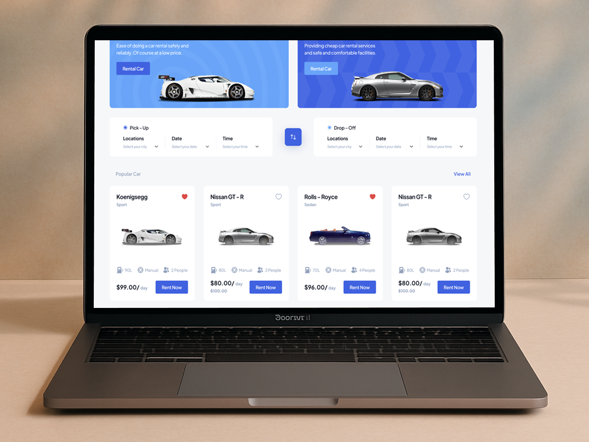 Сайт по продаже машин