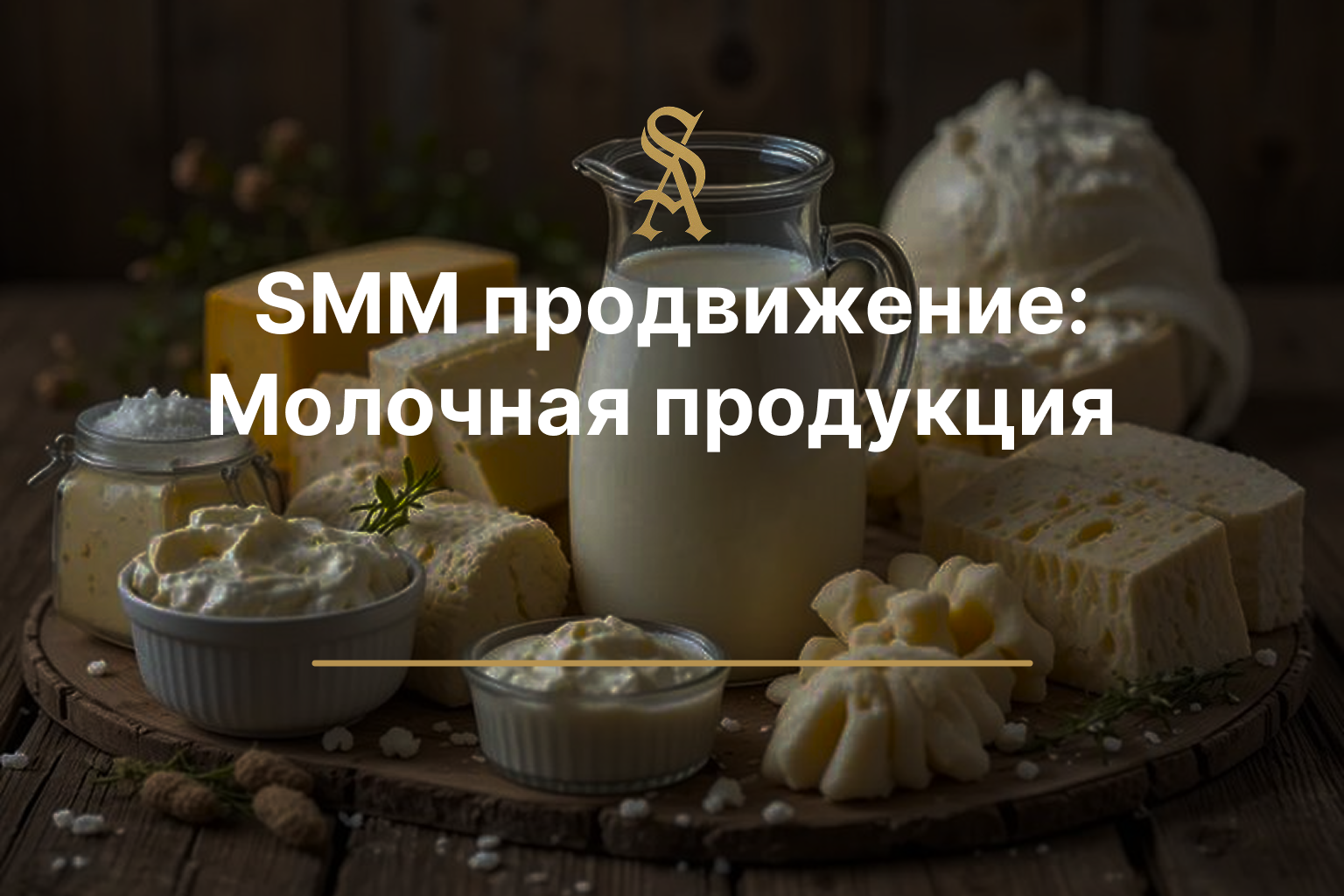 SMM продвижение: Молочная продукция