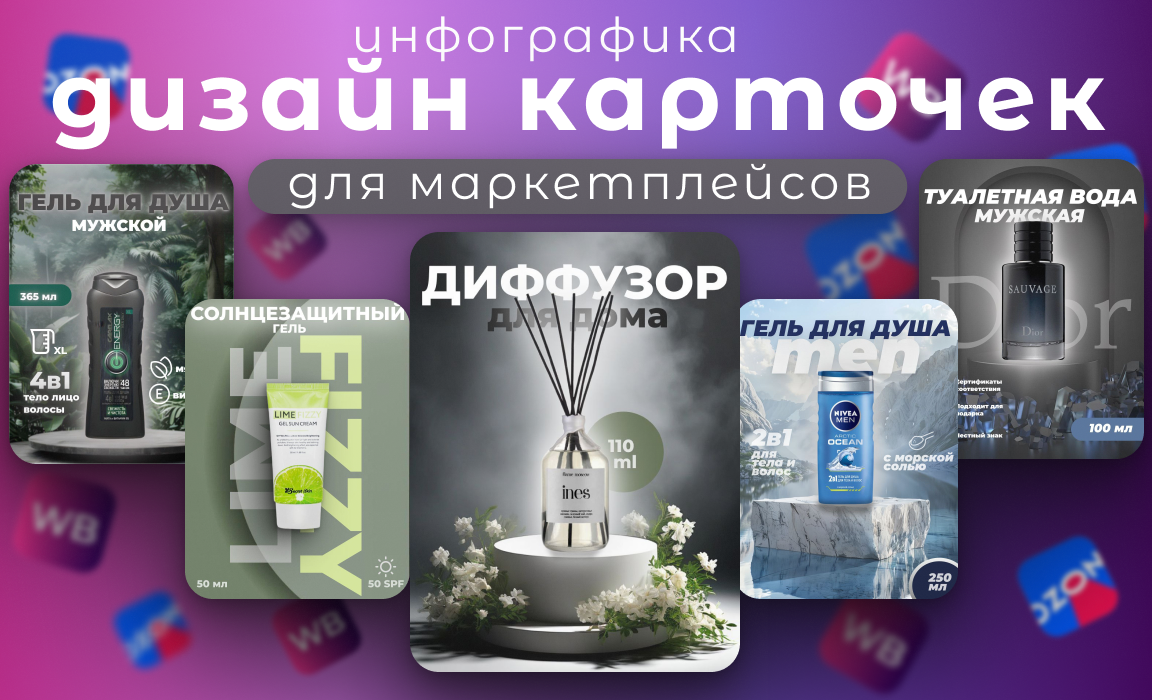 Инфографика для маркетплейсов