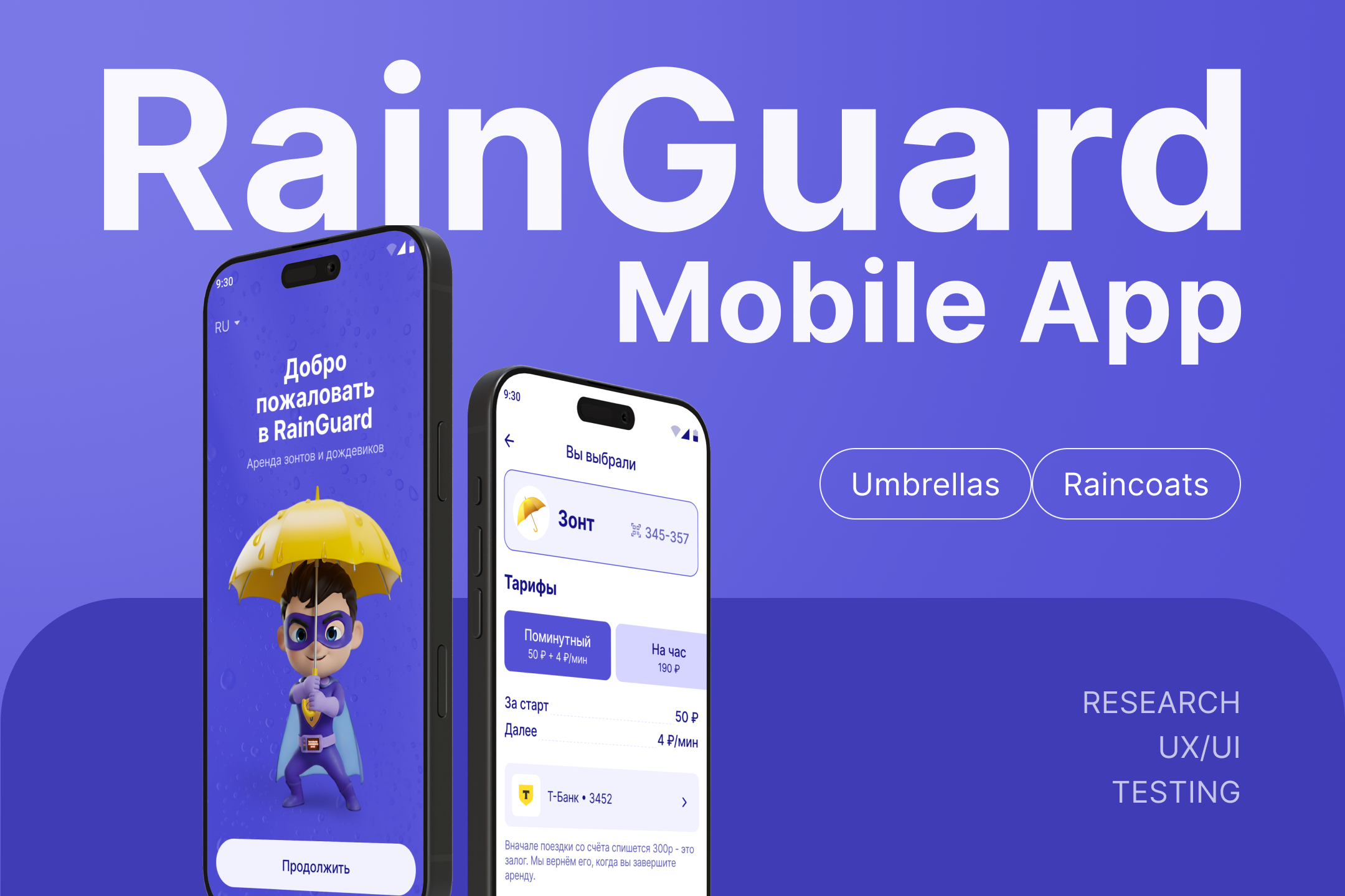 ���������� ��� ������ ������ � ���������� Rain Guard