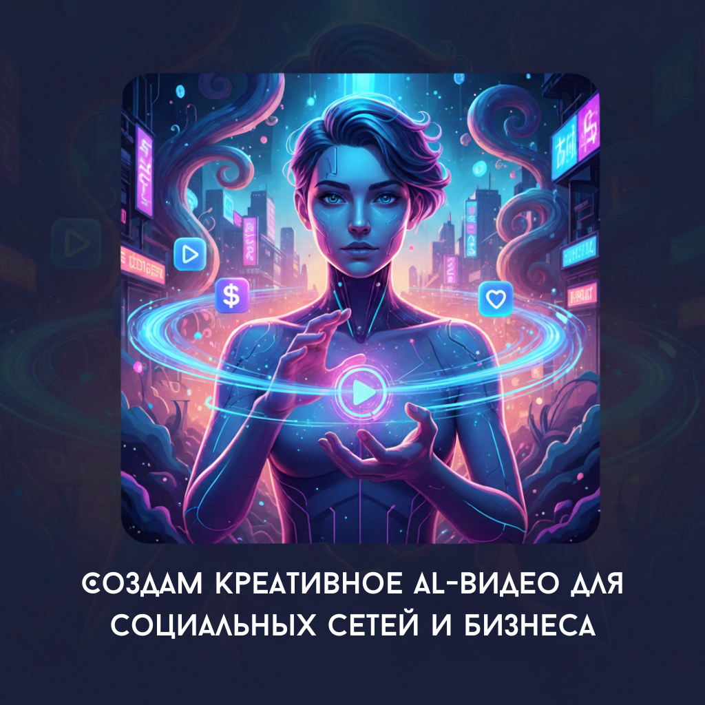Создам креативное AL-видео для социальных сетей и бизнеса