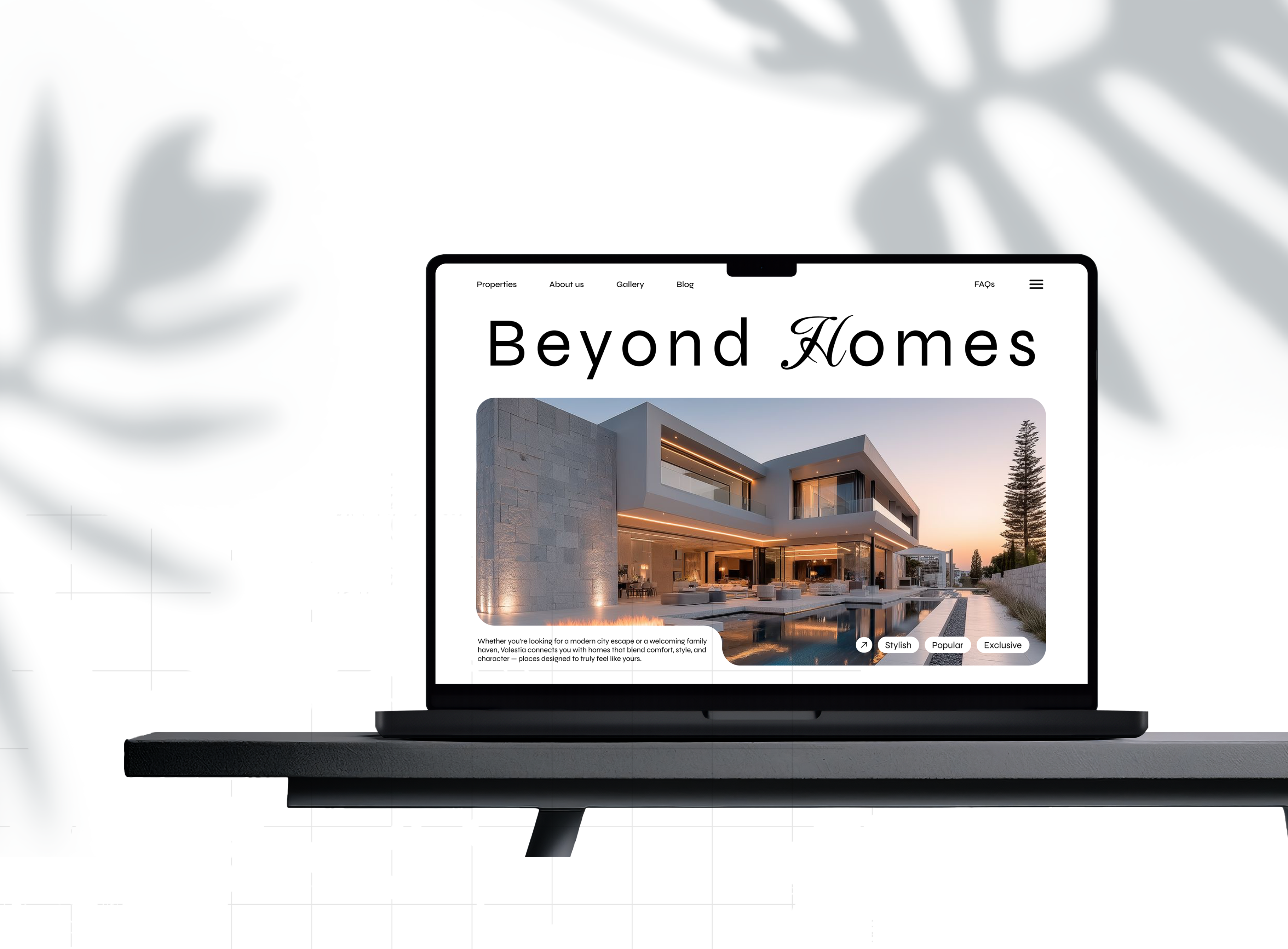 Лендинг для сайта недвижимости