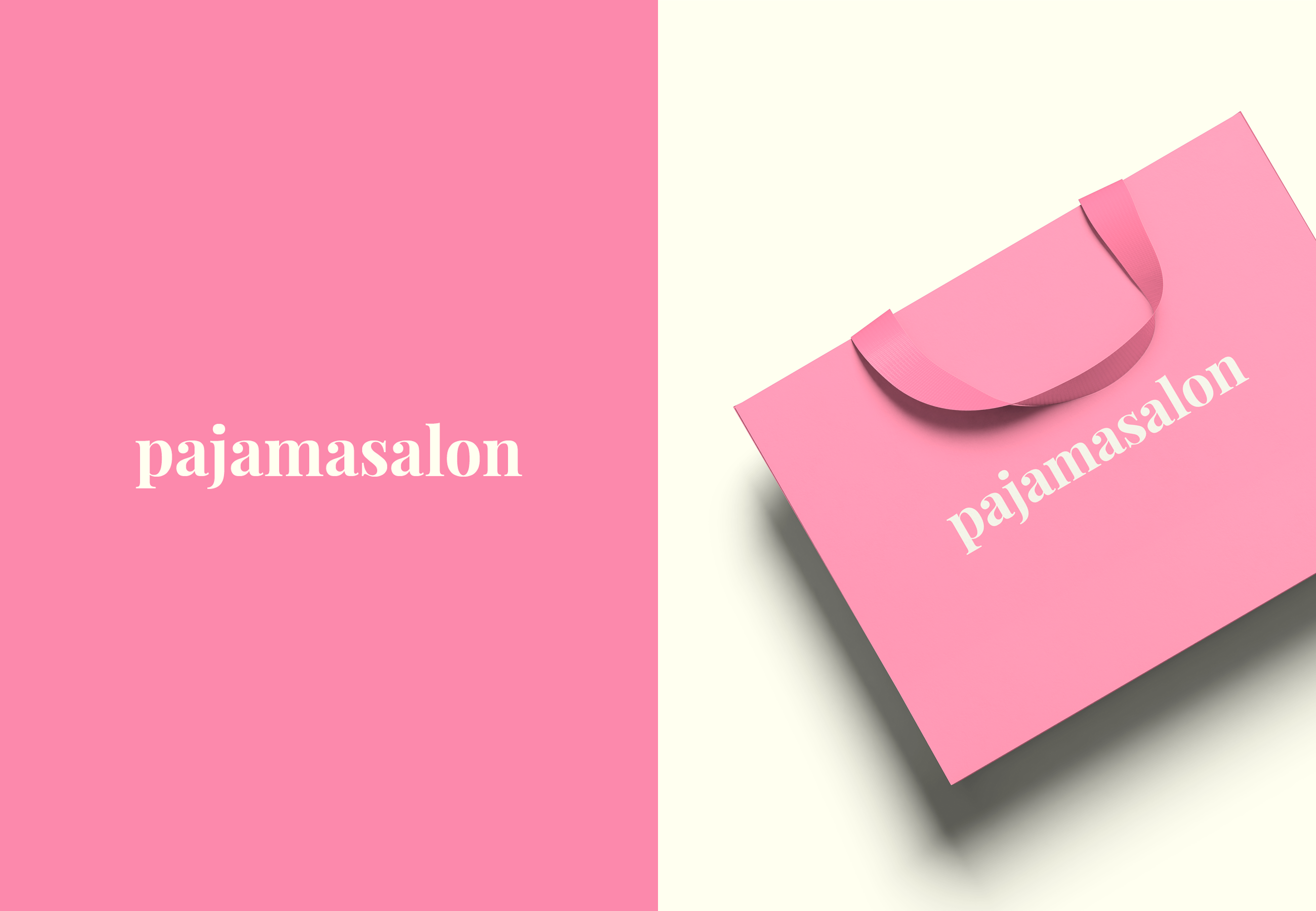 Дизайн логотипа для пижамного салона красоты «pajamasalon»