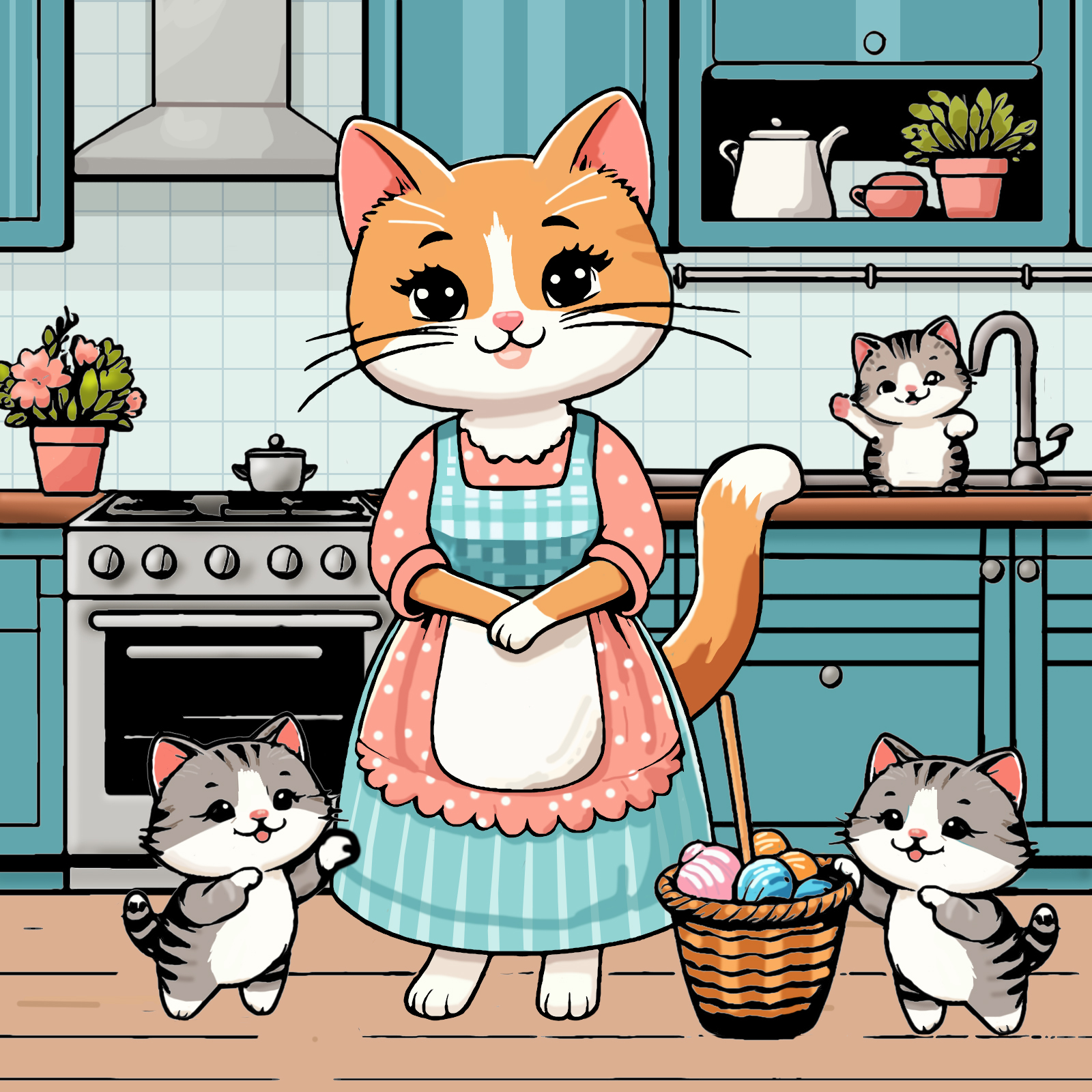 Мама-кошка. Никифоров. 1ДГм.jpg