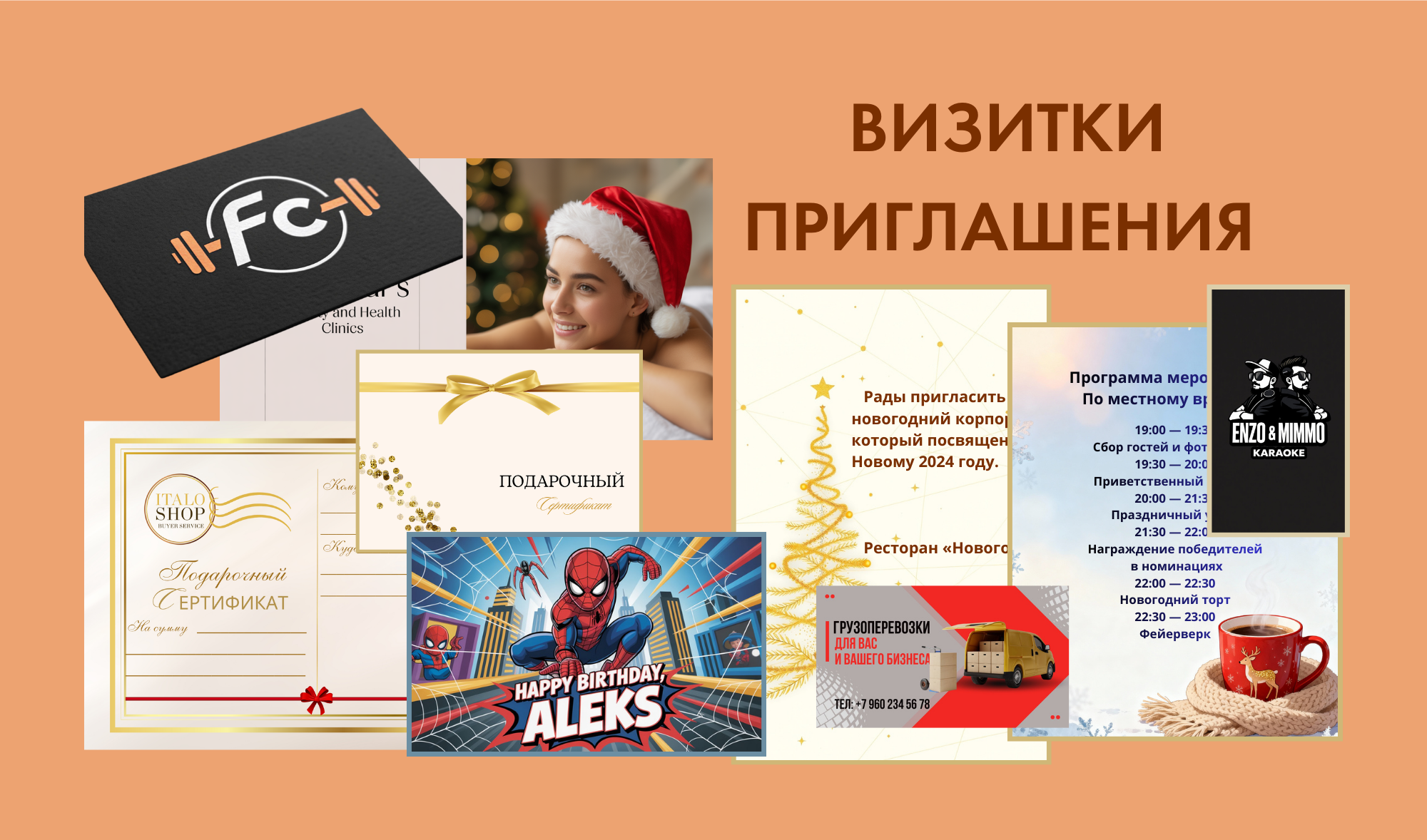 Визитные карточки