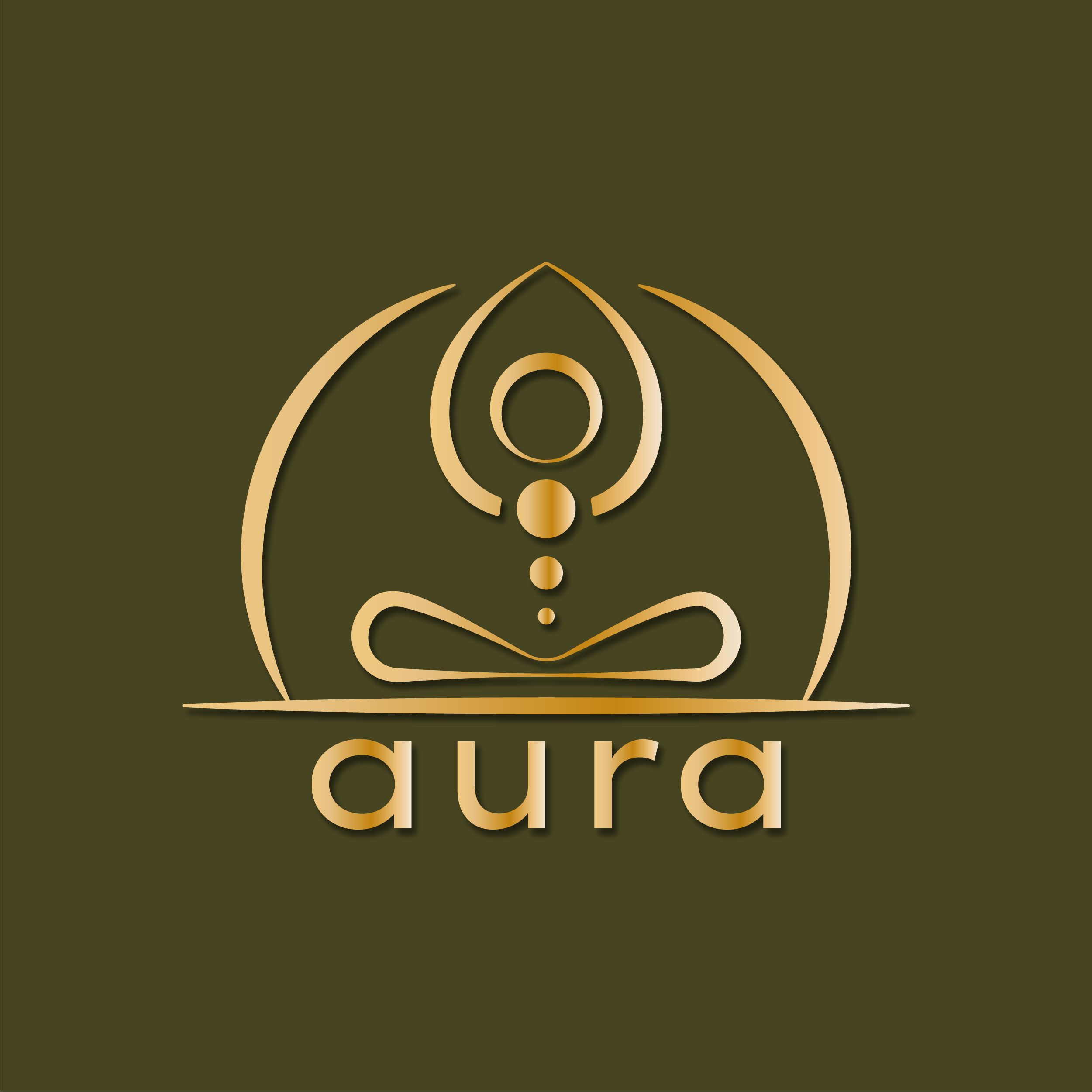 Логотип для студии йоги