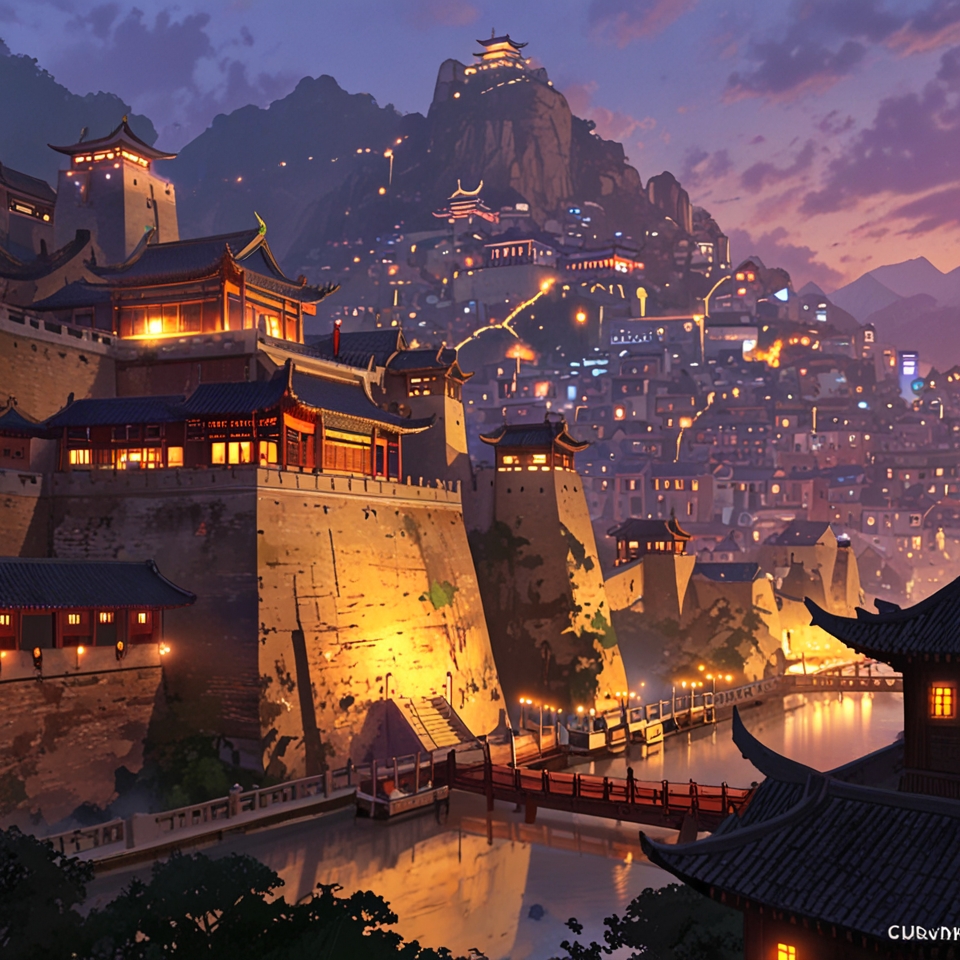 Leonardo_Anime_XL_Old_city_of_China_3.jpg