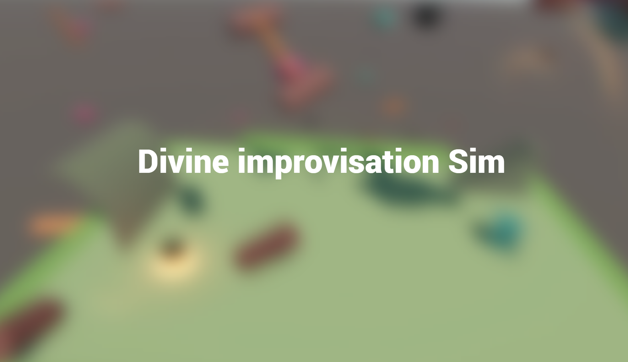 Divine Improvisation Sim является моим третьим проектом, который направлен на углубление моих знаний и навыков в области профессионального программирования и геймдизайна.