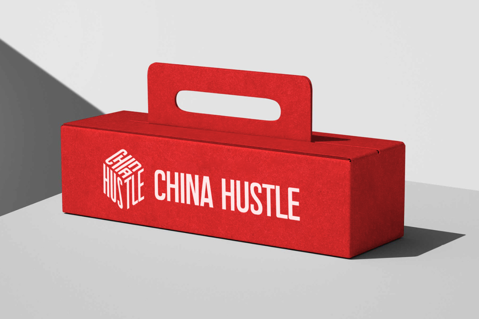 Фирменный стиль для China Hustle ➜ организация логистики из Китая
