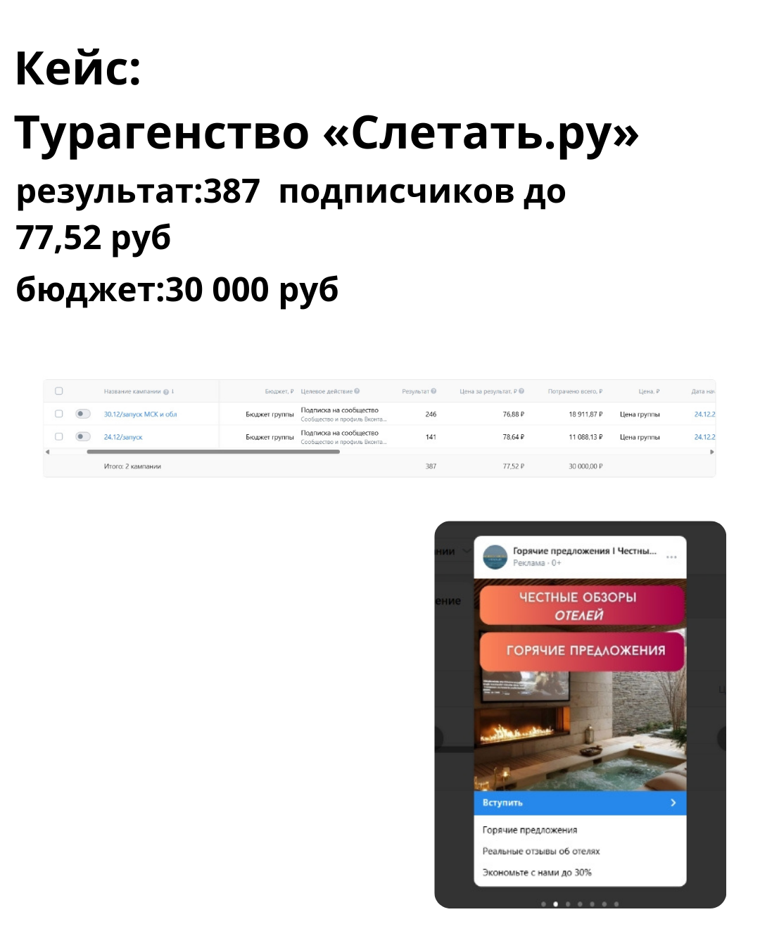 Таргетированная реклама ВКонтакте