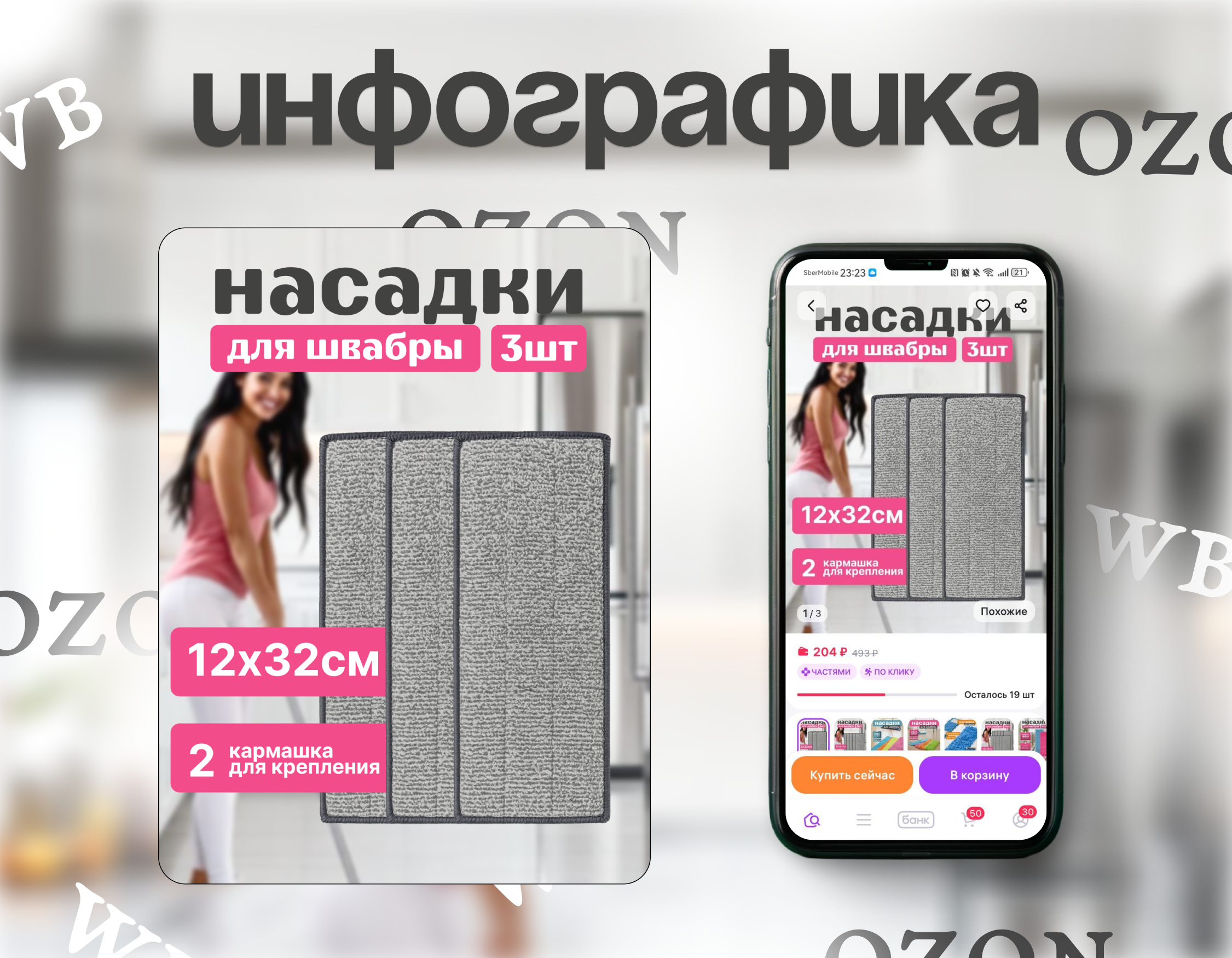 ИНФОГРАФИКА НАСАДКИ I КАРТОЧКА ТОВАРА НАСАДКИ