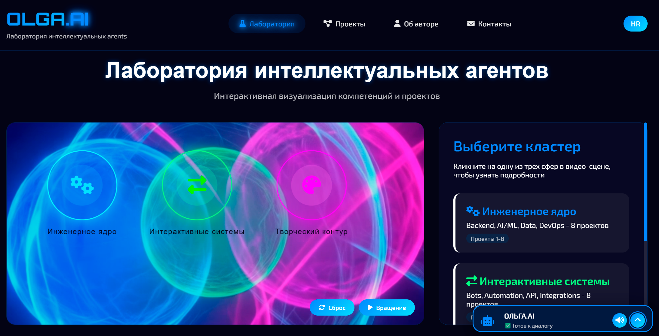 Лаборатория интеллектуальных агентов