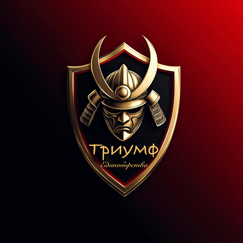 Логотип для клуба единоборств "ТРИУМФ"