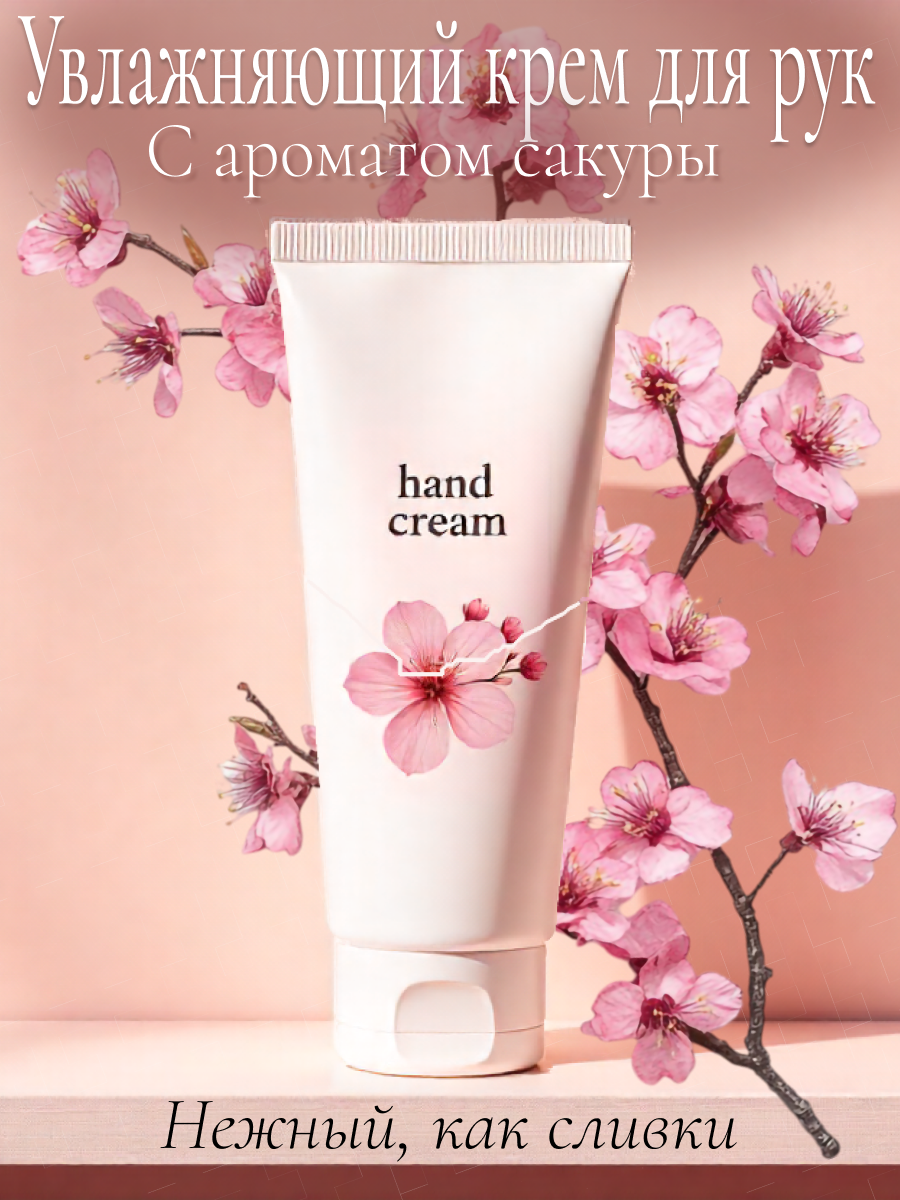 Инфографика (карточка товара) крема для рука