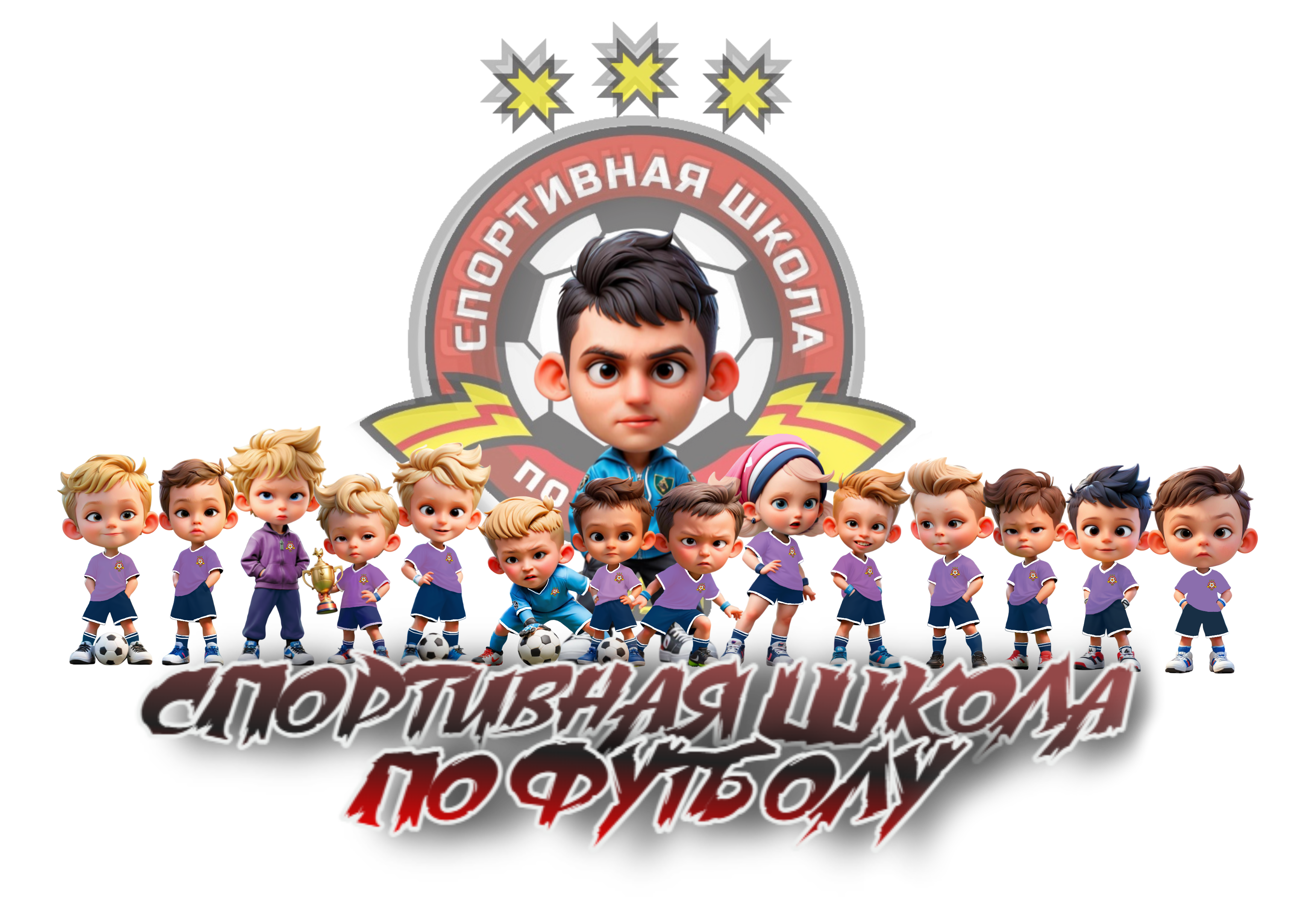 Принт для футбольной команды