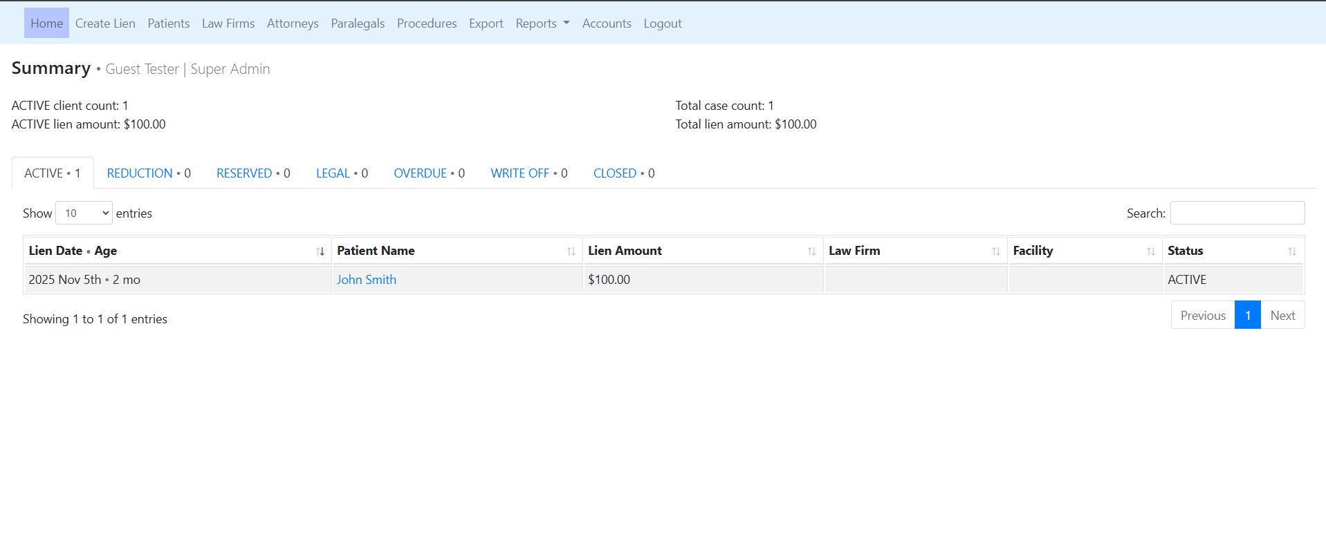 CRM — Система управления медицинскими залогами
