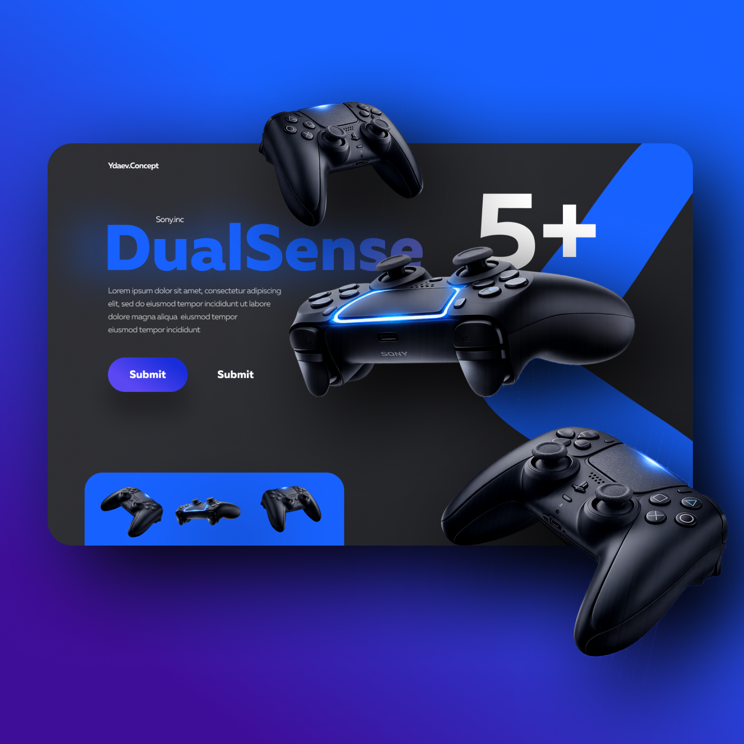 карточка товара  DualSense