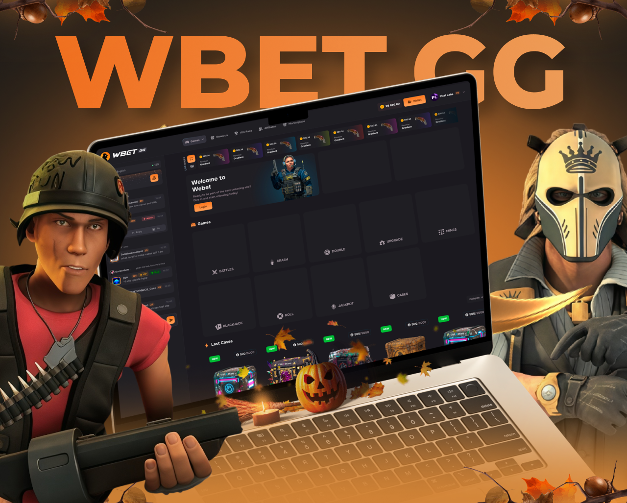 WBET.GG - CS2 Gambling project