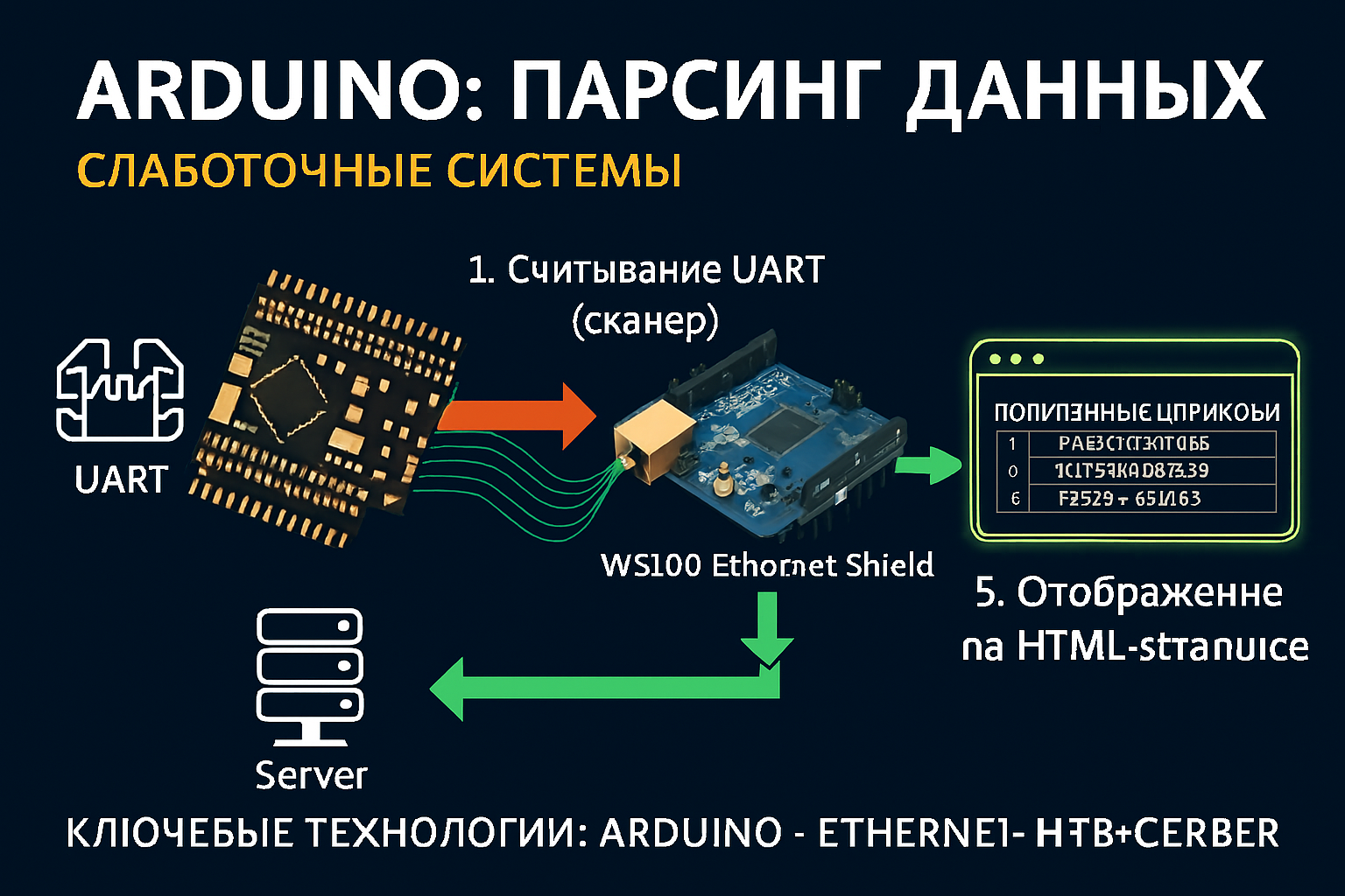Arduino ������� �� UART