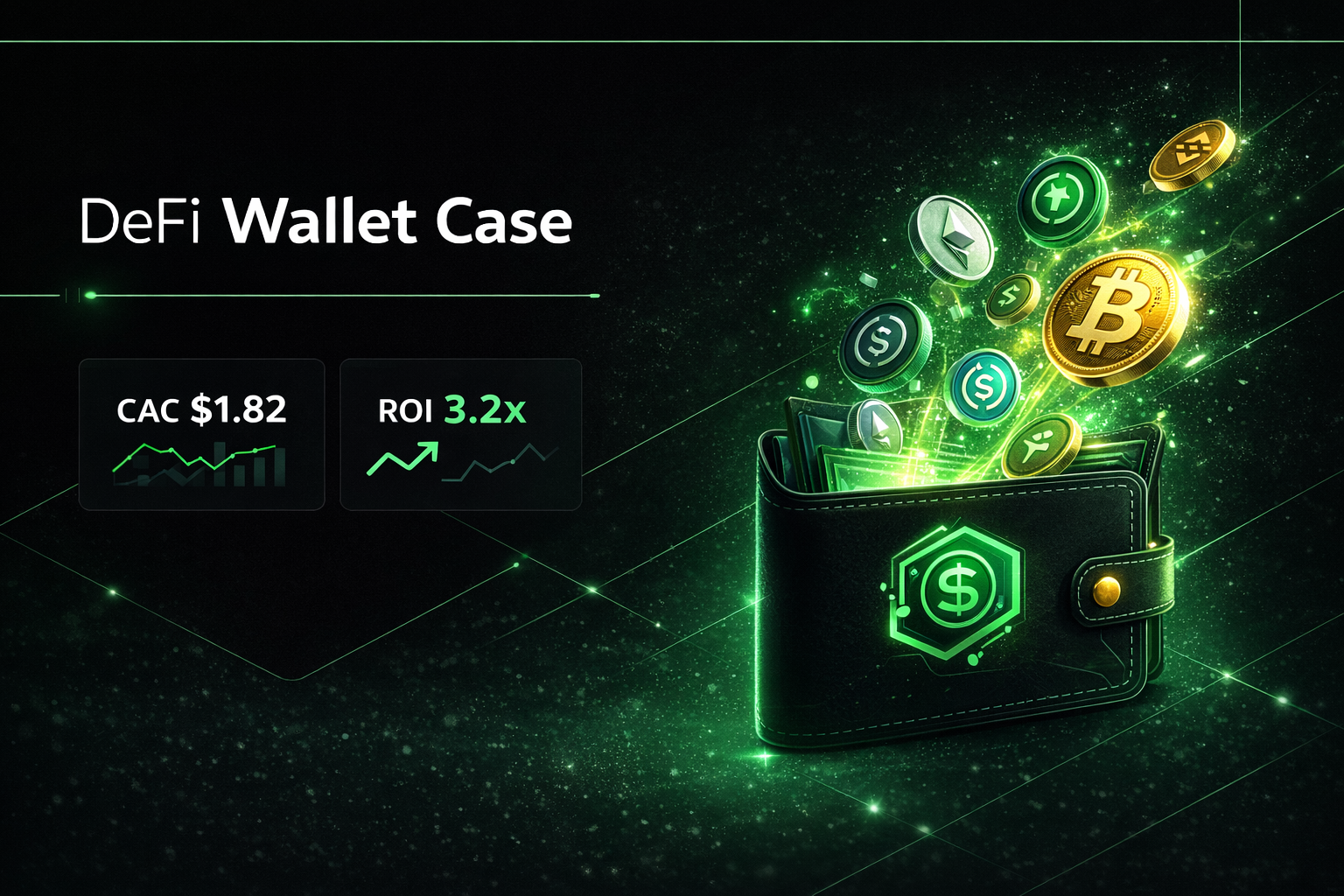 Реклама DeFi Wallet connect3 | Привели 5200 пользователей!