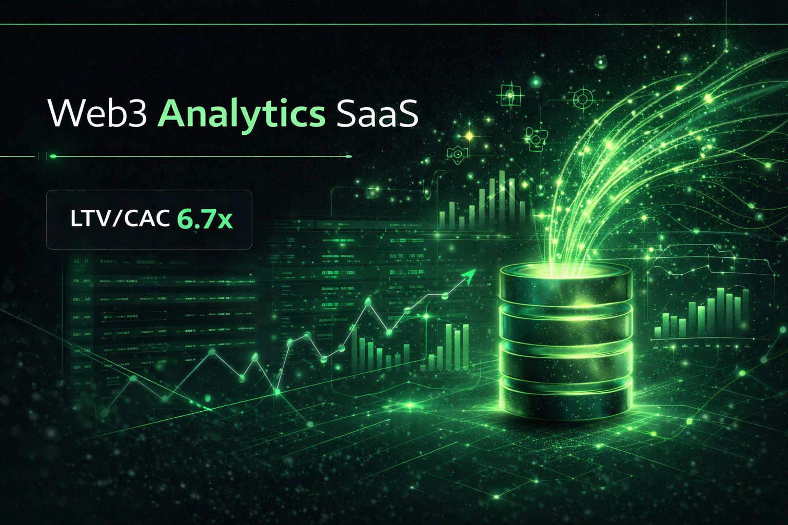 Реклама Web3 SaaS Analytics | 50,000$ за пол года!