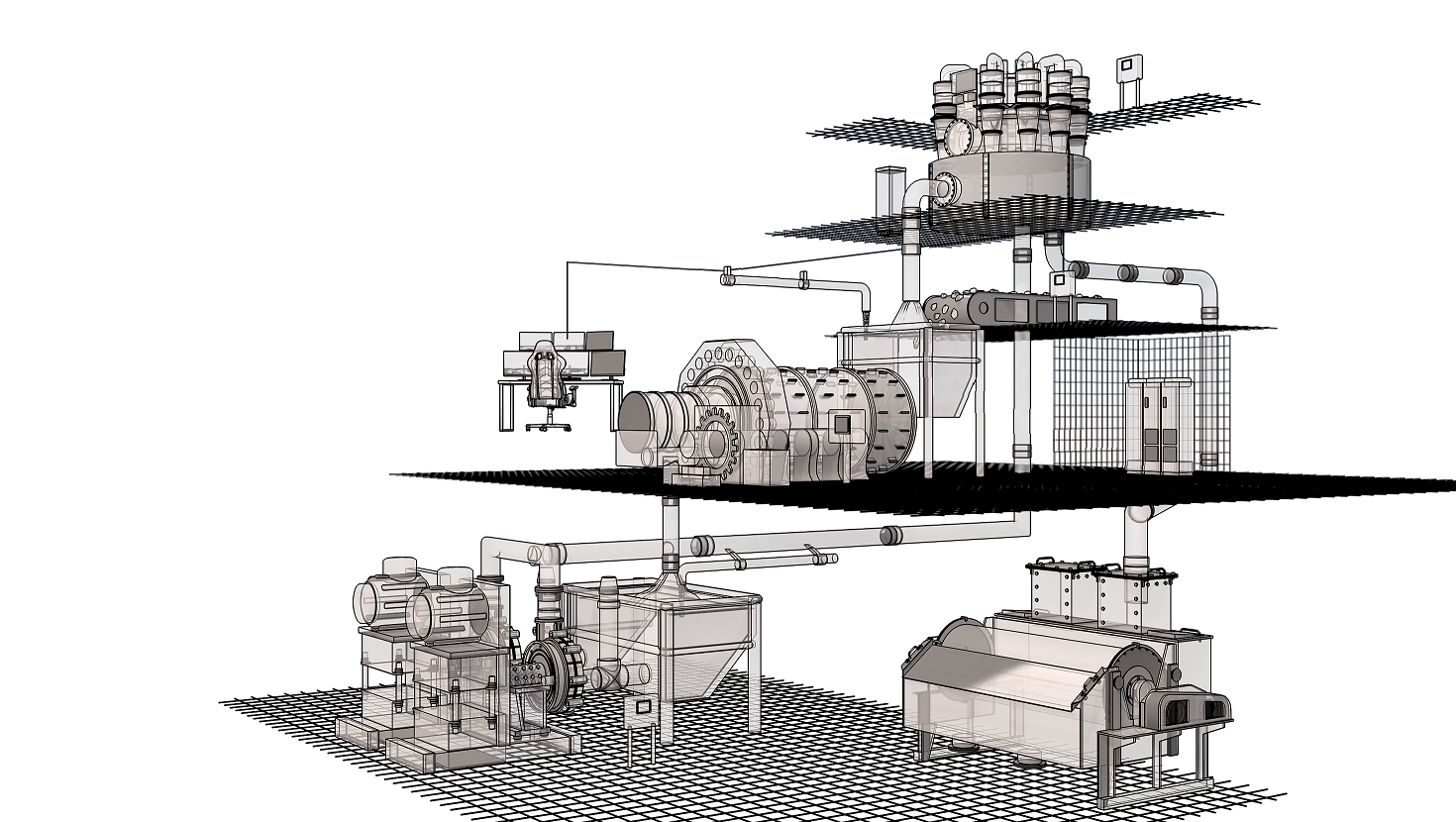 3д визуализация оборудования