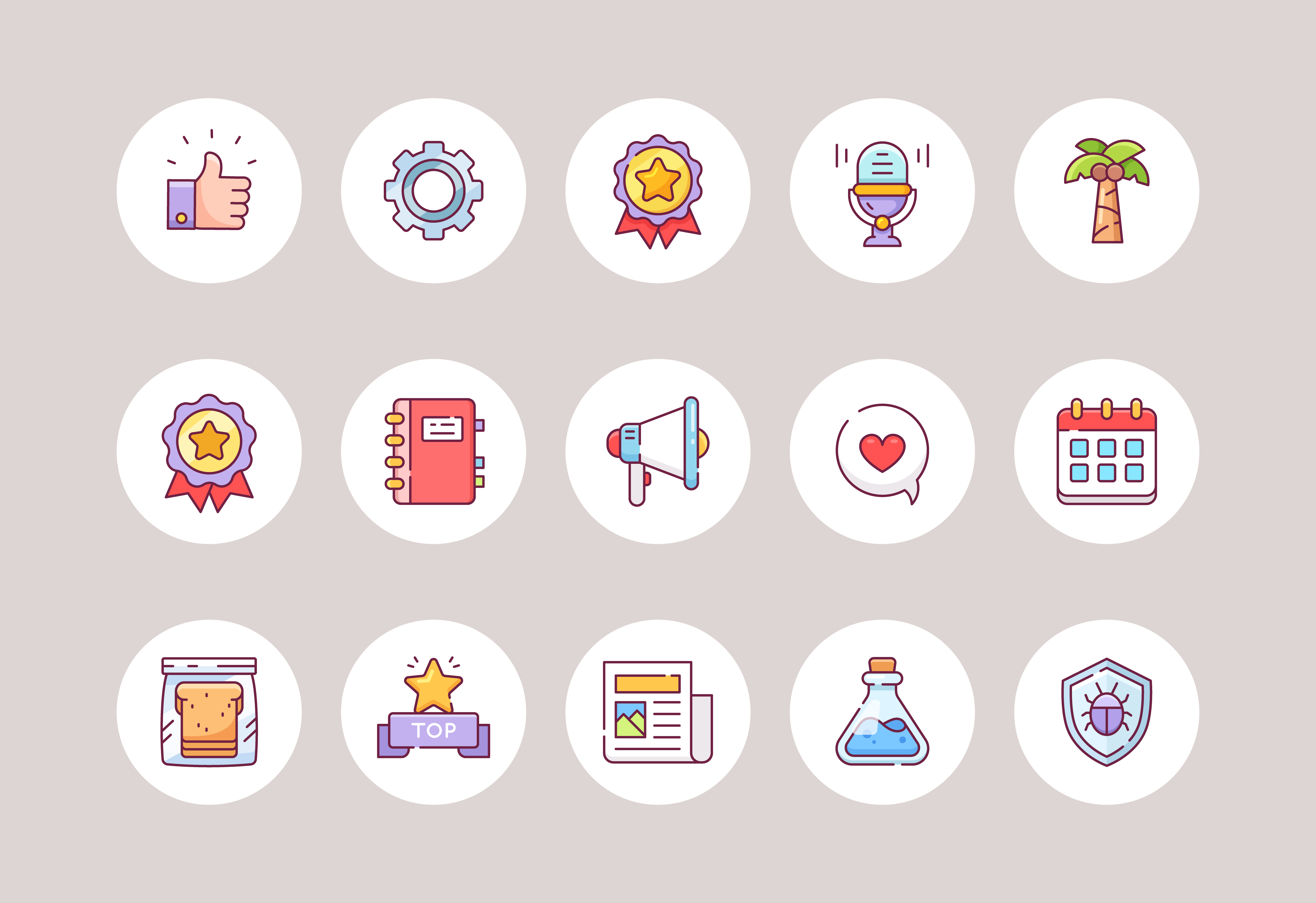 Иконки для использования в веб среде