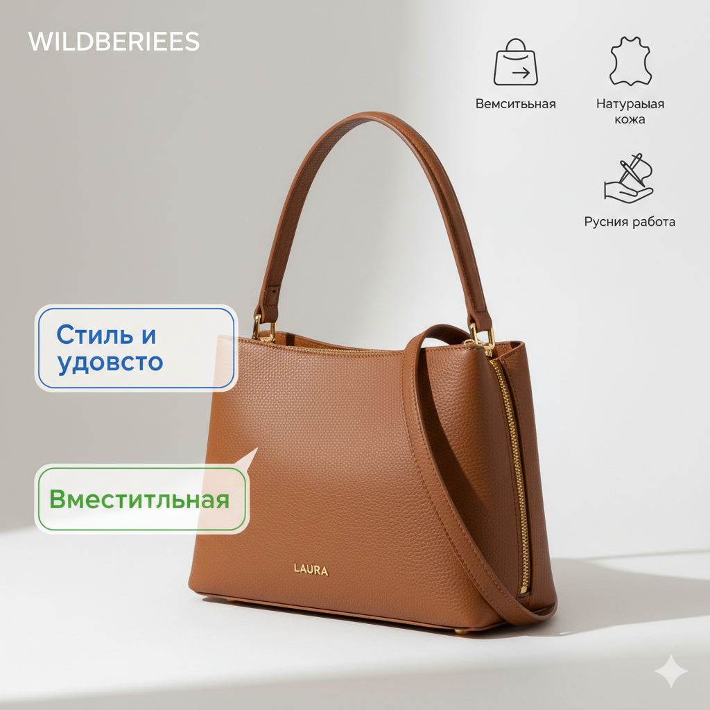 Женская сумка «Лаура» для Wildberries