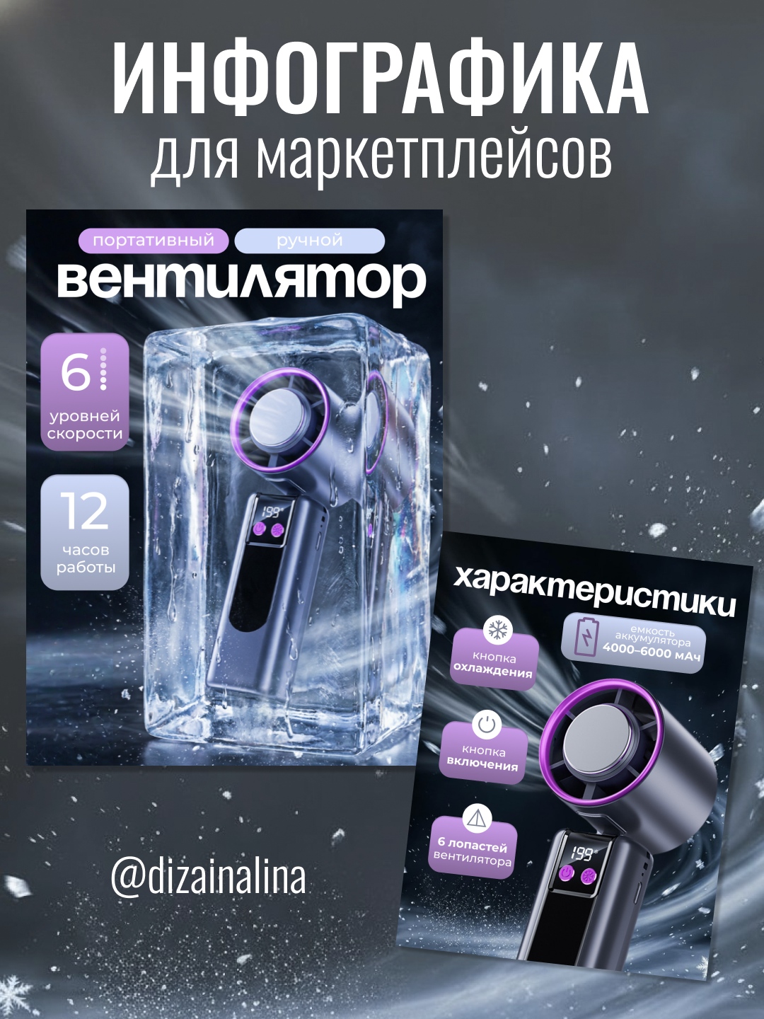 Инфографика для вентилятора