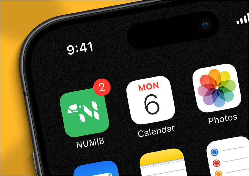 Логотип CRM системы Numib
