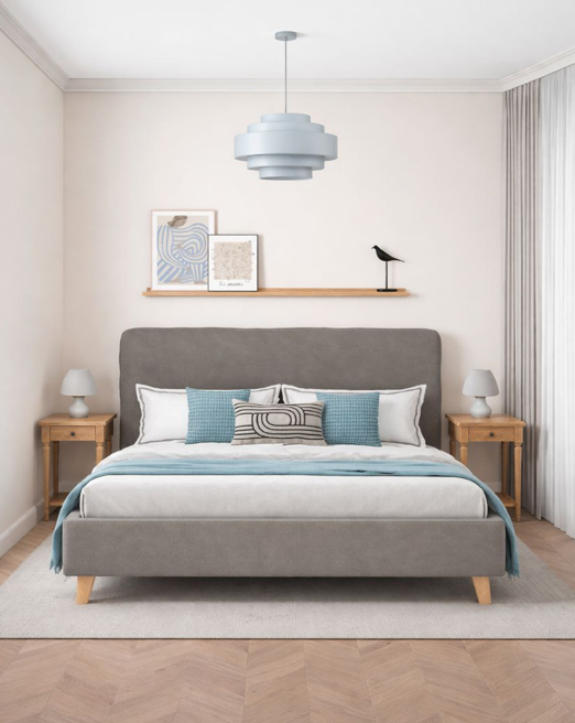 Спальня в скандинавском стиле