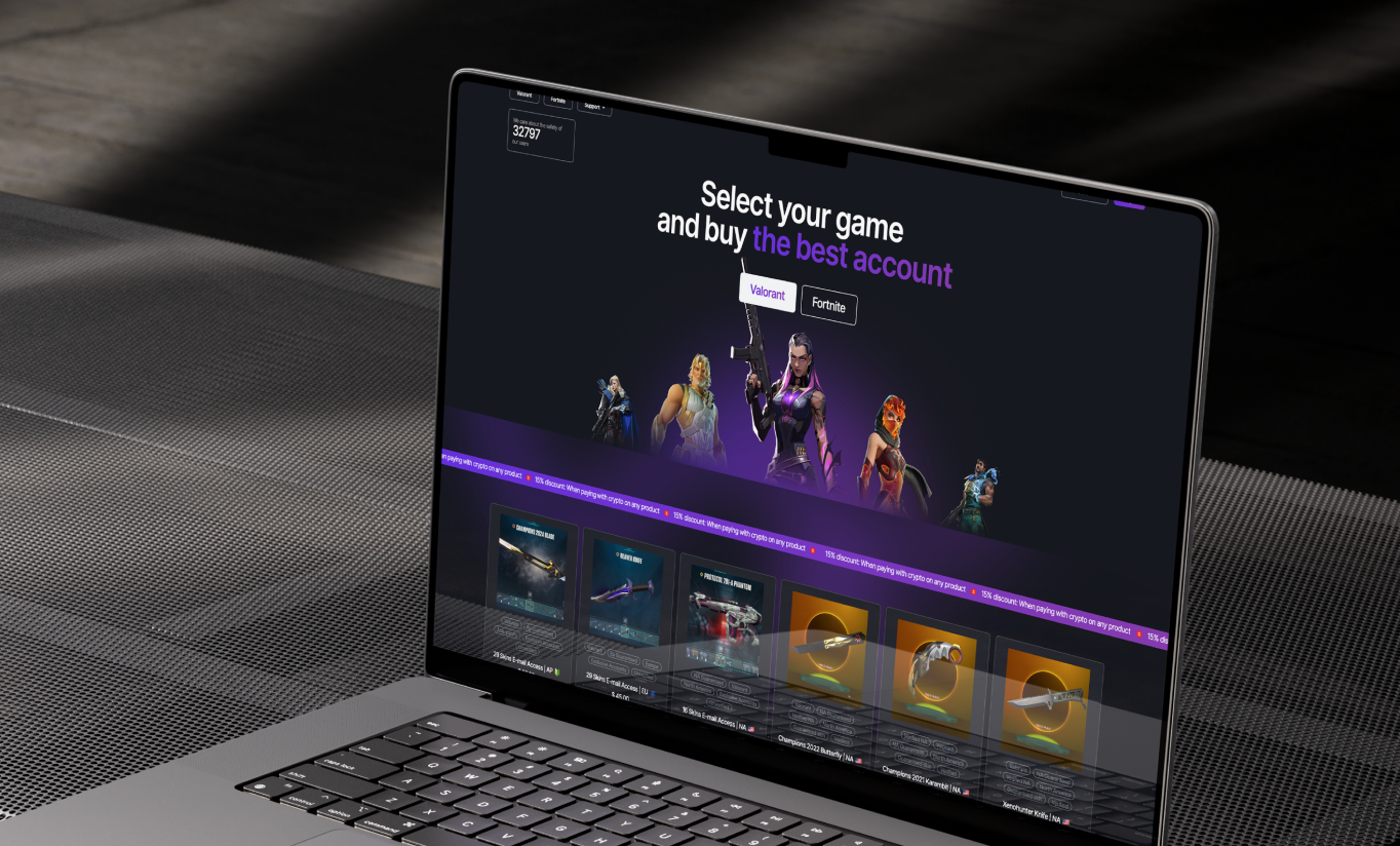 777accs, e commerce для продажи игровых предметов с кастомным плагином