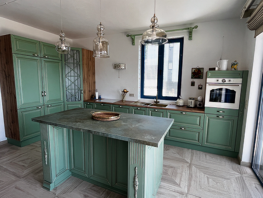 Проектирование кухни в "Базис мебельщик" и ее реализация