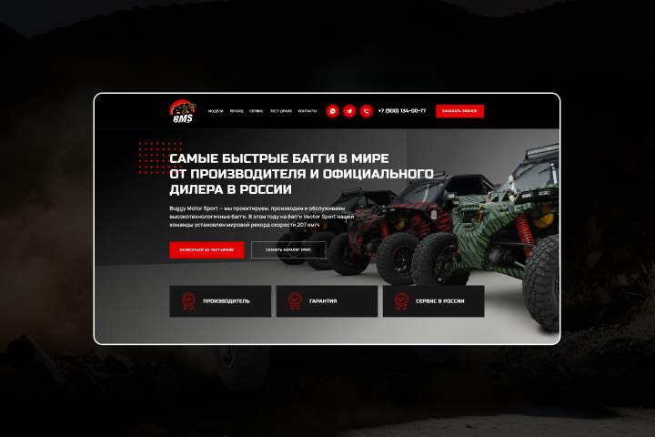 ���������� �������� ��� ������������� ����� �Buggy Motor Sport�