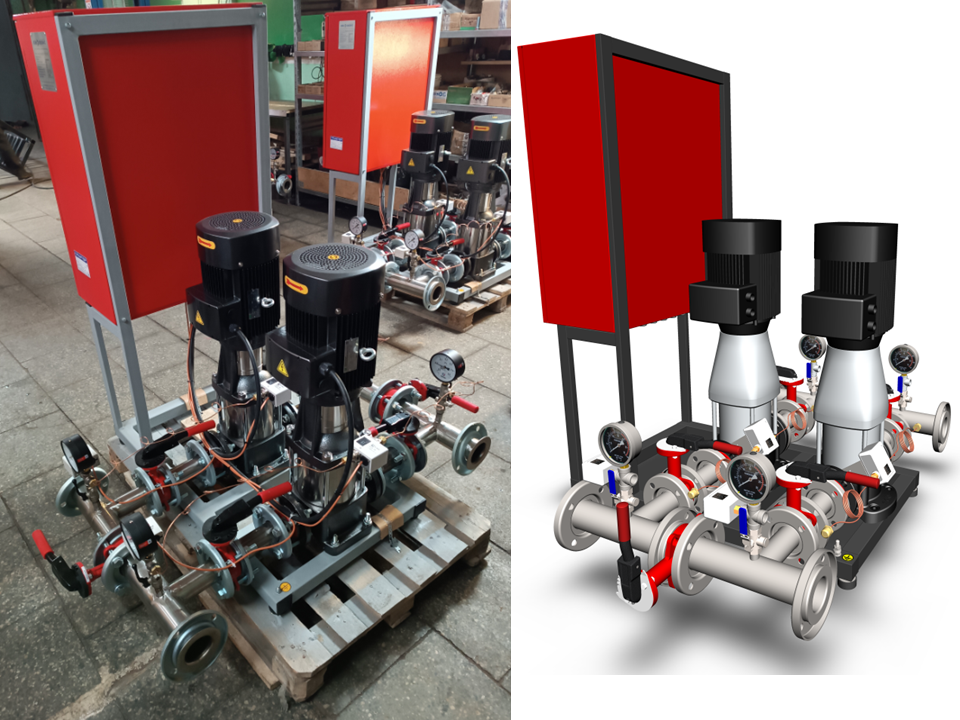 Насосная станция АУПТ