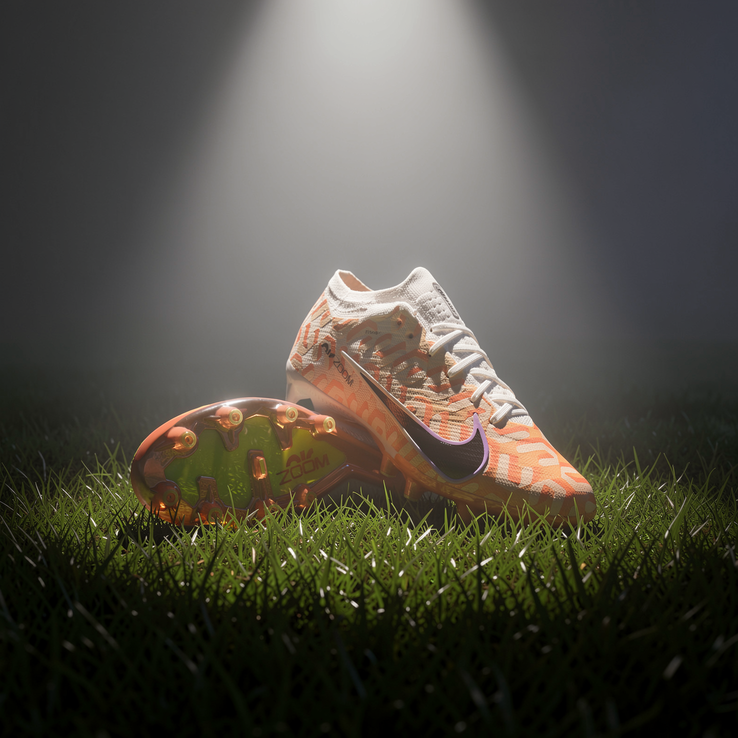 Рекламное  AI-видео футбольных бутс, баскетов и кроссовокNIKE