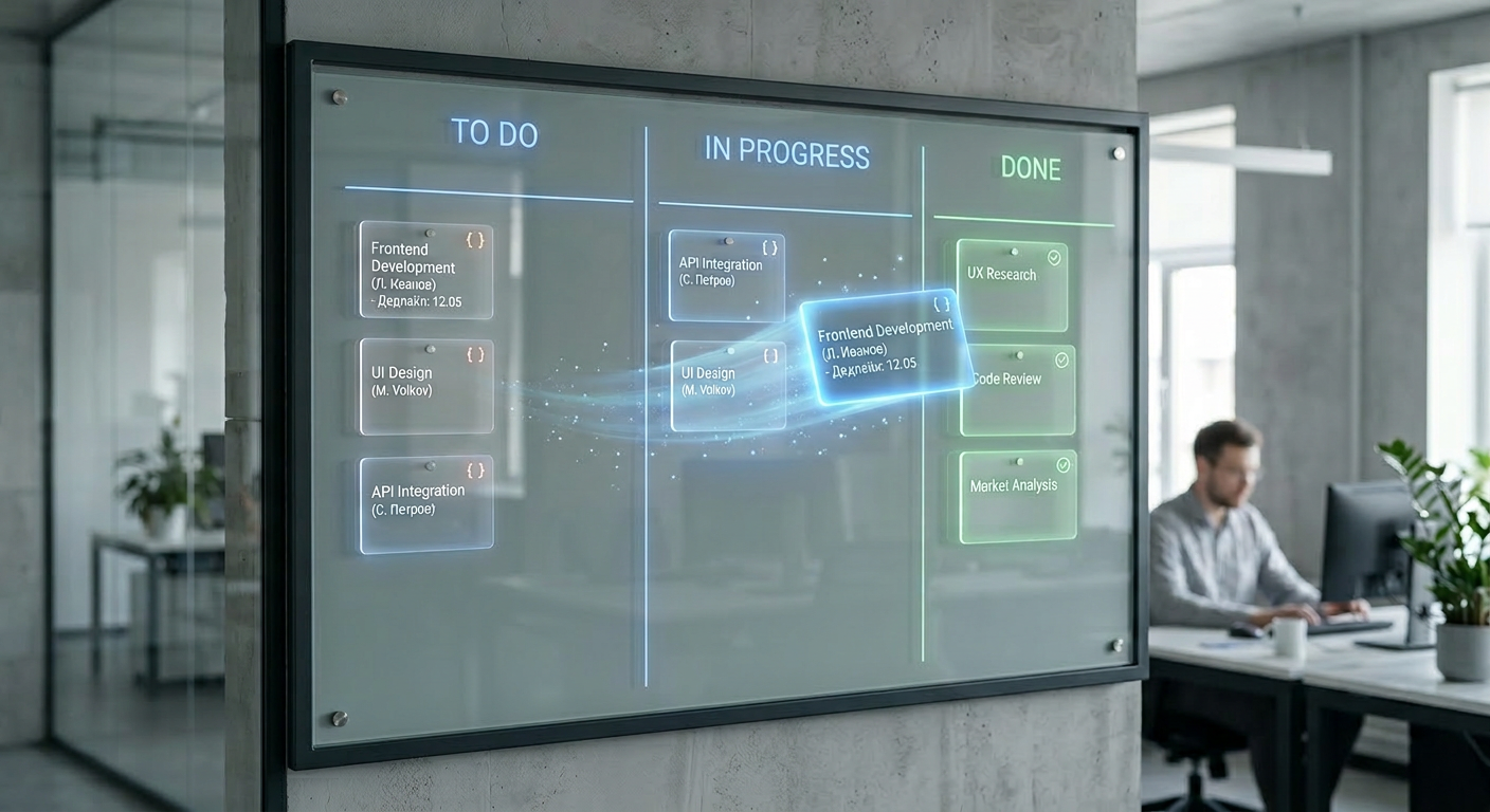 Корпоративный таск-трекер на Flask (аналог Trello)