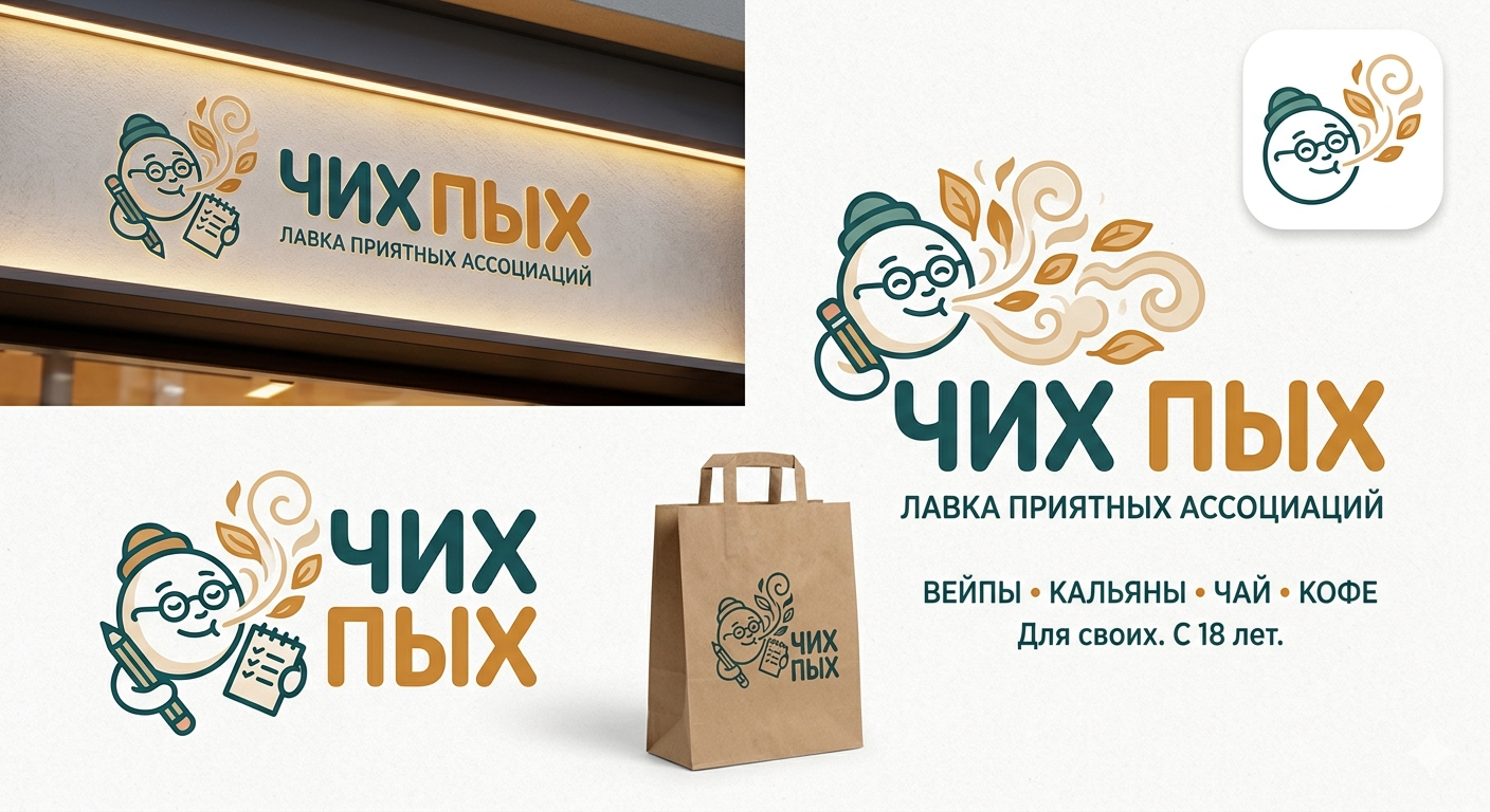 Лого для магазина никотиносодержащей продукции