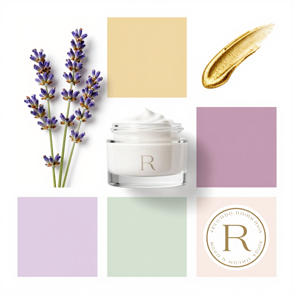 Создание фирменного стиля и упаковки для линейки натуральной косметики с помощью ИИ