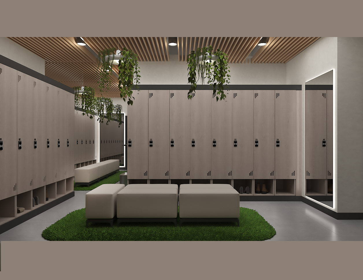 Дизайн проект фитнес-центра