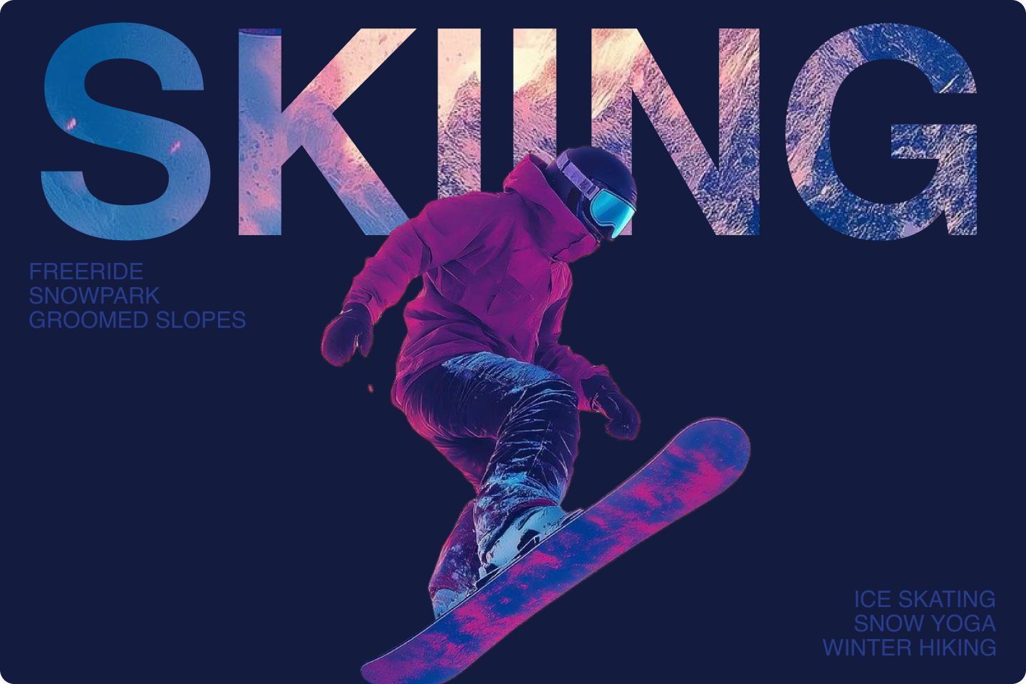 Корпоративный сайт для горнолыжного курорта