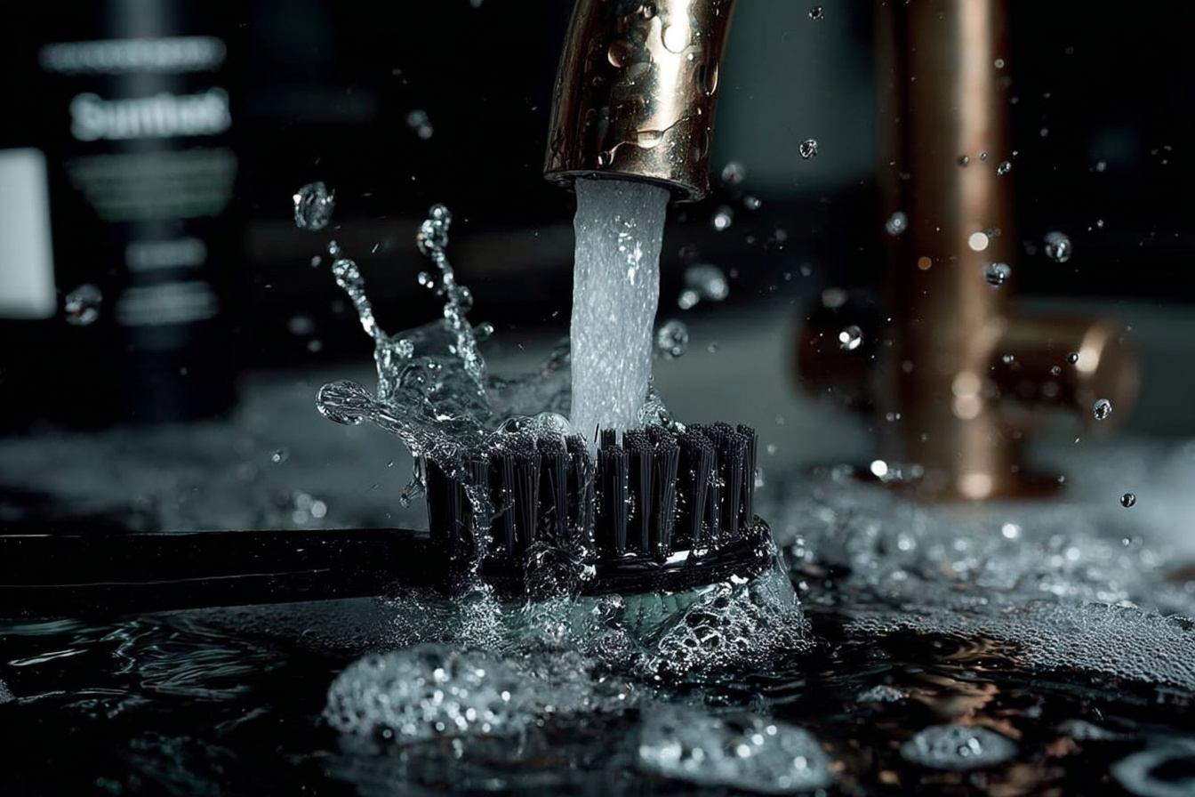 estaiez_black_toothbrush_with_dark_bristles_close-up_under_ru_32