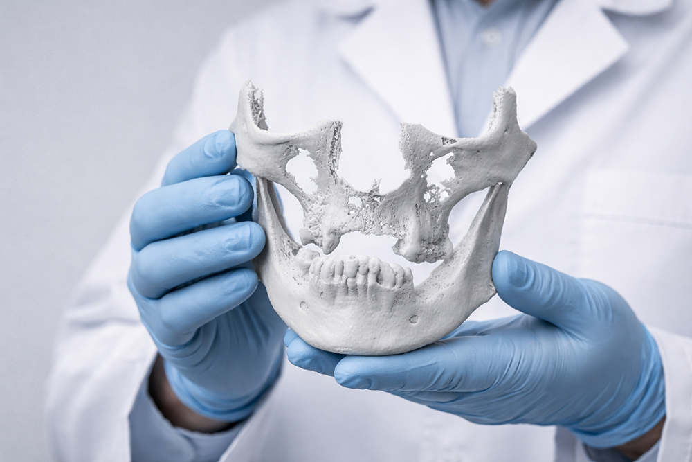 Медицинская модель челюсти в руках врача.png