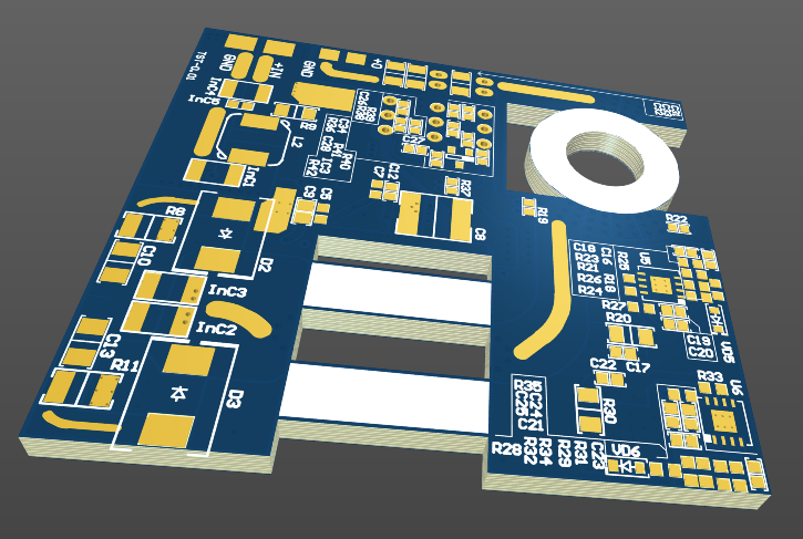 Разработка мощного DC-DC преобразователя под аккумуляторы с использованием планарных ферромагнетиков