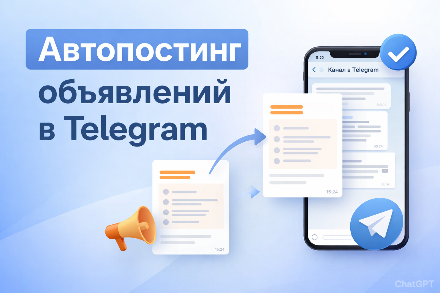 Автопостинг в ТГ канале